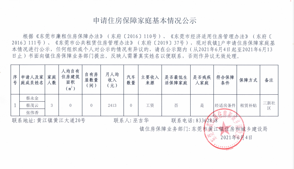 申請住房保障家庭基本情況公示（蔡永金、蔡茂云、張偉香）.png